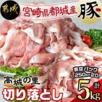 都城産豚 高城の里 切落とし 小分け真空パックで5kg