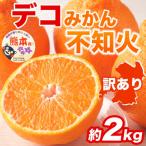 訳あり 不知火 甘さが濃厚でジューシー デコみかん 約2kg