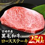 産黒毛和牛ロースステーキ250g 真空パック