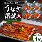 うなぎ蒲焼真空パック 大 4尾入