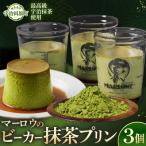 葉山ビーカープリン マーロウ 宇治抹茶プリン
