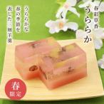 春 羊羹 うららか あっさりとした味わいの三層ようかん