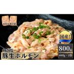 お肉屋さん 自慢の味付け 豚 生ホルモン ねぎ塩味 800g