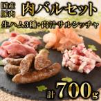 肉バルセット 生ハム3種と肉汁サルシッチャ合計700g
