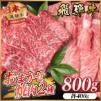 飛騨牛 おまかせ焼肉2種セット約800g