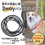 3WAYハンズフリーリード 引きが強めの小型~中型犬