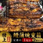 鰻蒲焼重箱 特上 2個セット 山椒 漬物付き