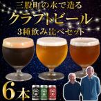 の水で造るクラフトビール飲み比べ 3種