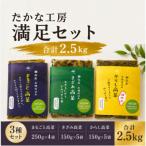 瀬高産高菜 たかな工房満足セット からし高菜