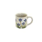 Vintage pottery Mug Botanical