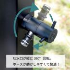 ホース接続回転水栓 マットブラック G102K-A