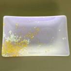 角小皿 FATA パープル 金箔