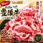 訳あり おおいた豊後牛バラ切り落とし 2kg