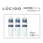 ルシード 白髪用整髪フォーム グロス&amp;ハード 185g×3個…