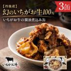 幻のいちがお牛100% いちがお牛の醤油煮込み缶 3缶