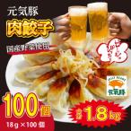 元気豚 肉餃子 100個セット 18g×10個入×10パック