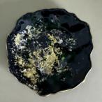 豆皿 口金ロック 古代金箔漆黒