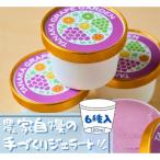 フルーツのジェラート6種セット 各120ml 6個 農家自慢の手づくりアイス詰め合わせ