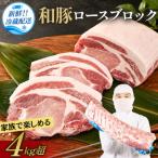 和豚 ロースブロック 4kg以上