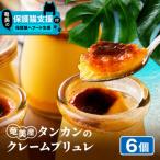 奄美産タンカンのクレームブリュレ 6個入り