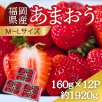 うるう農園のあまおう MLサイズ 約160g×12パック