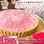 あまおうのいちごムースタルト 3ホール