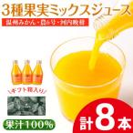 3種果実ミックスジュース 温州みかん 農6号
