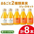 まるごと2種類果実ジュース8本セット_I610