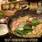 博多味噌もつ鍋セット10人前 2人前×5セット