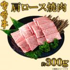 A4等級以上宮崎牛肩ロース焼肉 約300g