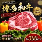 この味プレミアム 博多和牛ロースブロック 約500g