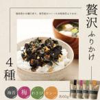 贅沢ふりかけ4種セット 海苔 梅 わさび カレー