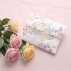 薔薇のコード刺繍ミニティッシュケース