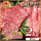 飛騨牛 おまかせ焼肉2種セット約2kg