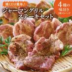 4種の味が楽しめる ジャーマングリルステーキセット 2枚×5…