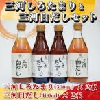 三河しろたまりと三河白だしセット H033-013