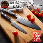 ふるさと納税 関市 H25-104 濃州正宗作 ダマスカス包丁2点セット プロフェッショナル【7営業日以内発送】