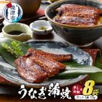 静岡産うなぎ蒲焼 静生旅鰻 8袋