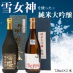 純米大吟醸 雪女神 セット 720ml×2本 日本酒 飲み比べ