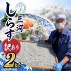 ふるさと納税 碧南市 訳あり モリモリ2kg!バラエティ豊富な三河しらす H018-040