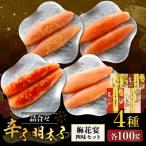 辛子明太子詰合せ4種×100g _HA0018