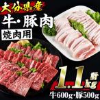 牛肉 豚肉 セット 合計1.1kg