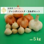 ジャンボニンニク 玉ねぎセット5kg