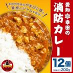ふるさと納税 幸田町 カレー　ふるさと納税 幸田町 幸田消防カレー 200g×12個入り レトルトカレー　 カレー 小麦粉不使用