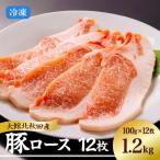 大館北秋田産豚ロース1.2kg 100g×4枚