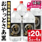 ふるさと納税 曽於市 本格芋焼酎『おやっとさあ黒』20Lセット