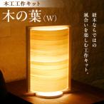 木工工作キット 木の葉 W 加賀谷木材
