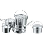 ふるさと納税 三条市 CAPTAIN STAG(キャプテンスタッグ)ラグナステンレスクッカーLセット【021P004】