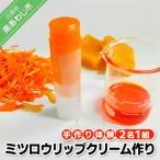 アロマコスメ作り体験 ミツロウリップクリーム作り