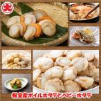 ふるさと納税 根室市 【北海道根室産】ホタテ800g×2P、ボイルベビーホタテ1kg B-01060